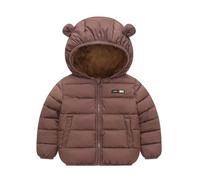 Veste Polaire Fille Manteau Enfant Hiver Chaud Doudoune Parka à Capuche en Fourrure Vestes Chaude d'hiver pour Ado Filles Coupe-vent Coat Manteaux et Blousons Vêtement de Plein Air pour 2-8 Ans