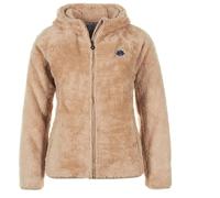 Veste polaire fille Peak Mountain coral sherpaFalanzo Marron 4 ans