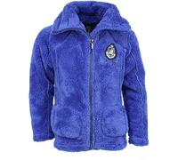 Veste polaire fille Peak Mountain coral sherpaGasana Bleu 12 ans