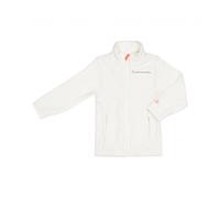 Veste polaire fille Peak Mountain Facesare Blanc 4 ans