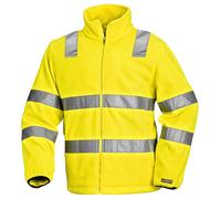 Veste polaire haute visibilité jaune M