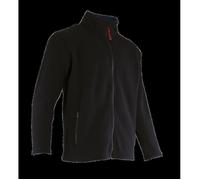 Veste polaire homme manches longues - LMA Lebeurre - Gamme Polaire - Noir XL