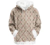 Veste Polaire Imperméable Femme Original Grosse Fluide Moutarde Love L'automne Epais Émeraude Tailles Devant Confortable Élégant Teeshirt Volants Tartan Polaires Chocolat Retournée Oui