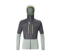 Veste softshell millet parmelan hybrid hoodie gris homme