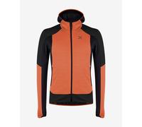 Veste polaire Montura Stretch Color 2 Maglia Full Zip orange foncé noir - L