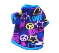 Veste polaire pour chien avec imprimé tête de mort, manteau chaud de camouflage pour bouledogue français, chiot de petite et moyenne taille - Vêtement mignon et tendance pour animaux de compagnie (E