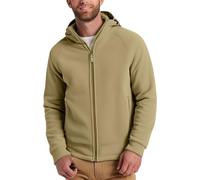 Veste polaire pour homme avec fermeture éclair intégrale - Veste décontractée légère pour sports de plein air - Doublure thermique en peluche avec poches zippées - Sweat à capuche tendance décontracté