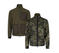 Veste polaire réversible Seeland Rogue Light Pine/Invis Green XXL