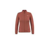 Salewa Puez Rocca Polarlite Full Zip Fleece Rouge L Femme