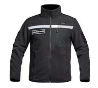 VESTE POLAIRE SÉCU-ONE HV-TAPE SÉCURITÉ PRIVÉE NOIR