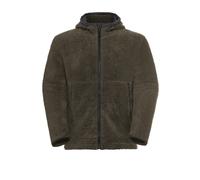 Veste polaire Sherpa à capuche Jack Wolfskin Stone Lite Hooded Obsidian moss XXL