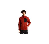 The North Face Veste polaire zippée Crest Full Zip résistante Iron Clay/TNF Black M Homme