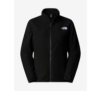 Veste polaire The North Face Glacier Fleece Full Zip noir blanc femme - L