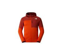 The North Face - Polartec Powergrid Stormgap Hoodie - Veste softshell homme Lava Red / Iron Clay - XL