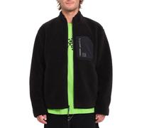 Veste Polaire Volcom Muzzer Fuzzar Zip Black Homme Noir 2024 taille S