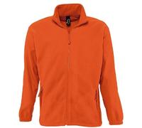 Veste Polaire Zip Intégral - 55000 - Orange