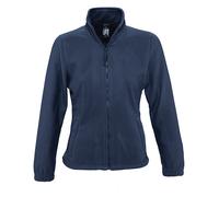 Veste Polaire Zippée Intégrale Femme SOL'S Couleurs Marron, Bleu, Violet