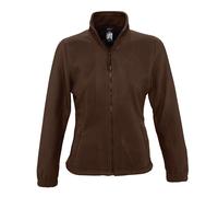 Veste Polaire Zippée Intégrale Femme SOL'S Couleurs Marron, Bleu, Violet