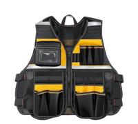 Veste Porte-Outils Electrician Carpenter Work Vest Multi-functional Hardware Storage Bag Tool Vests Adjustable Pockets
