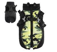 Veste pour chien - Manteau de pluie coupe-vent pour animal domestique, manteau pour temps froid | Vêtement d'extérieur chaud pour chiot de petite et moyenne taille, tailles réglables S, M et L pour