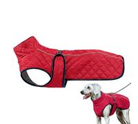 Veste pour Chien - Vêtement Doublé Chaud et Coupe-Vent | Manteau d'hiver Épais et Matelassé pour Chien,pour Promenades Randonnées Ski Pique-Nique Parc Camping Flâneries Urbaines