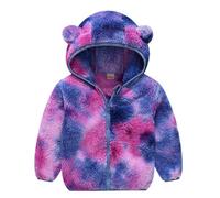 Veste pour Enfants Blousons avec Zippée Manteaus Mi-Saison Léger Mignon Outwear Printemps Vestes en Jean Denim Unisexe Garçon Fille Concert Enfant
