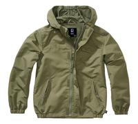 Veste pour enfants Summer Windbreaker Frontzip Brandit - Olive Taille 158-164 cm