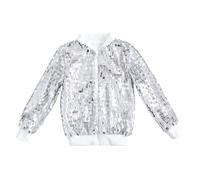 Veste pour Enfants Vestes Blouson Manteaus Mi-Saison Léger Décontractée Streetwear Style Légers Respirant Doublure Large Fit Enfant 2-12 Ans
