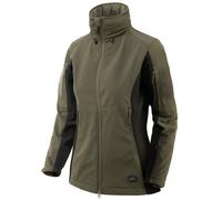 Veste pour femmes Gunfighter Softshell Helikon-Tex - Taiga Green/Black XS