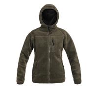 Brandit Women Teddyfleece Jacket Hoode, color: olive, size: XL