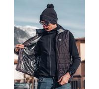 Veste pour homme avec panneaux chauffants intégrés Kilpi HEATEO-M BLK M
