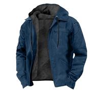 Veste pour Homme D'interieur Zippe Sweat À Capuche Zippé Vêtements Cargo Manteau Hiver Carreaux Blouson Ski Interieur Coupe Vent Homme Imperméable Hoodies Manteau L