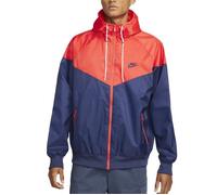 Nike Homme Sportswear Heritage Essentials Windrunner Sweatshirt, Midnight Navy/Lt Crimson/Midnight Navy, S EU