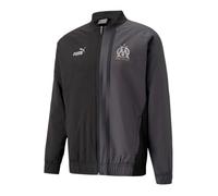 Veste Prematch OM 2022/23 - black/strong gray/silver - M L