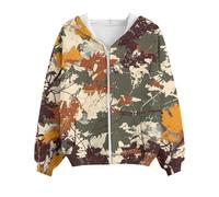 Veste Printemps Femme Veste en Jean Femme Courte Anti-Pluie Jacket Chic Et Elegant Capuche Carreaux Cuir Long Blouson Running Softshell Tenue Vente Flash Safran 3XL