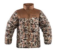 COLUMBIA Veste outdoor 'Puffect™ IV' écru / chocolat / brocart / kaki, Taille M