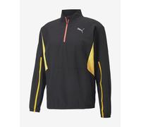 Veste Puma Run Ultraweave S Half Zip noir jaune - XL