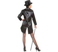 W WIDMANN MILANO Party Fashion - Costume queue-de-pie en satin, showgirl, directrice de cirque, costume de carnaval