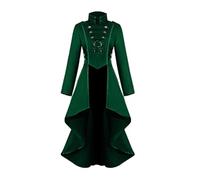 Veste queue-de-pie pour femme Déguisement pour Halloween, uniforme médiéval