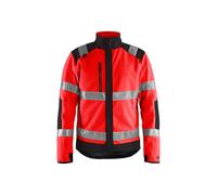 Veste rÃ©flÃ©chissante impermÃ©able Blaklader Rouge M