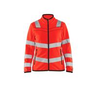 Veste rÃ©flÃ©chissante micropolaire femme Blaklader Rouge 3XL