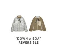 Veste rÃ©versible enfant Taion Down X Boar KR102MB Vert 8 ans