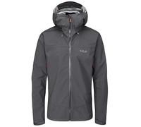 Veste Rab Downpour Plus 2.0 Couleur : graphène / Taille : S