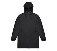 Veste Rains unisexe longue tempete disjoncteur w3 - noir BLACK XL