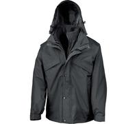 Veste Result 3 En 1 Zip & Clic Noir M