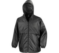 Result Core - Veste légère imperméable coupe-vent - Homme (S) (Noir) - UTBC898 Noir, Noir G