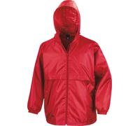 Veste Result Core pour hommes, légère, imperméable, coupe-vent BC898 (S) (Rouge)