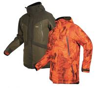 Veste réversible d'hiver Hart ALTAI-J2D Camo orange 3XL