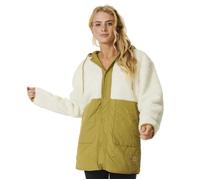 Veste Rip Curl Hotchkiss M - Khaki - Traitement déperlant - Patch logo - Fermeture à pression métallique M