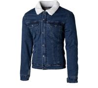 RST Sherpa Denim Veste textile de moto, bleu, taille M pour homme